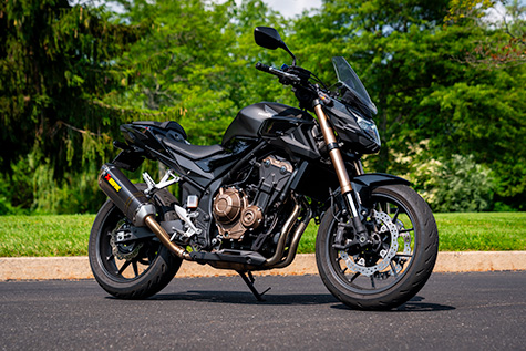 Benjamin Wright 2023 Honda CB500F